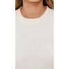 image:imageVince Womens Rib Crew NeckOffwhite