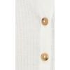 image:imageVince Womens Rib Elbow Sleeve HenleyOffwhite