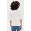 image:imageVince Womens Rib Elbow Sleeve HenleyOffwhite