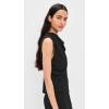image:imageVince Womens Shadow Grid Cowl Neck TopBlack