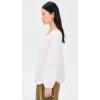 image:imageVince Womens Shirred Long Sleeve TopOptic White