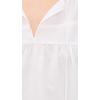 image:imageVince Womens Shirred Long Sleeve TopOptic White