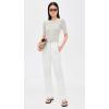 image:imageVince Womens Striped Elbow Sleeve CrewTapenade Combo