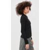 image:imageVince Womens Variegated Rib PoloBlack