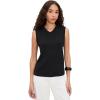 image:imageVince Womens High V Shell TankBlack