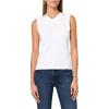 image:imageVince Womens High V Shell TankOptic White