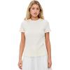 image:imageVince Womens Rib Crew NeckOffwhite