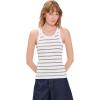 image:imageVince Womens Stripe Scoop Neck TankHerb Combo