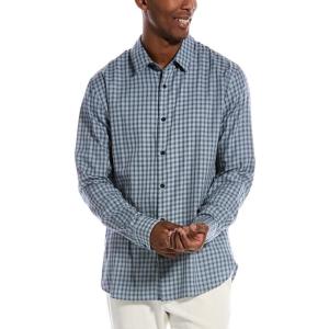 image:imageVince Mens Brenton Stripe LS CrewOxford Blue