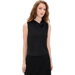 image:imageVince Womens Cropped Cowl Neck TopBlack