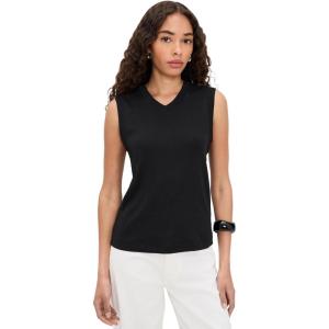 image:imageVince Womens High V Shell TankBlack