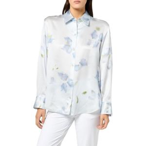 image:imageVince Womens Petal Blur Relaxed ShirtSoft Grey