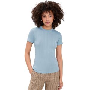 image:imageVince Womens Rib Crew NeckDel Mar