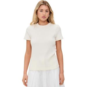 image:imageVince Womens Rib Crew NeckOffwhite