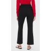 image:imageVince Womens Niki Mid Rise Crop Flare PantBlack