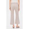 image:imageVince Womens Ticking Striped Crop Flare TrouserTaupe Wood