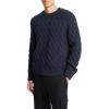 image:imageVince Mens Cable Wave LS CrewCoastal