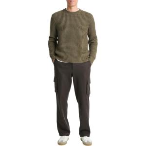 image:imageVince Mens Macro Waffle LS CrewSurplus Olive
