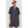 image:imageVince Womens Collared Chambray DressIndigo