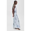 image:imageVince Womens Petal Blur Twist Shoulder Cowl Neck DressSoft Grey