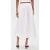 image:imageVince Womens Scallop Detail Maxi SkirtOptic White
