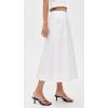 image:imageVince Womens Scallop Detail Maxi SkirtOptic White
