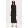 image:imageVince Womens Shadow Grid Midi SkirtBlack