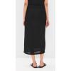 image:imageVince Womens Shadow Grid Midi SkirtBlack