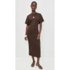 image:imageVince Womens Short Sleeve Side Rouche DressWillow