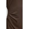 image:imageVince Womens Short Sleeve Side Rouche DressWillow