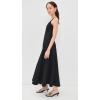 image:imageVince Womens Square Neck Seamed DressBlack