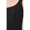 image:imageVince Womens Square Neck Seamed DressBlack
