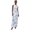 image:imageVince Womens Petal Blur Twist Shoulder Cowl Neck DressSoft Grey
