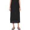 image:imageVince Womens Shadow Grid Midi SkirtBlack