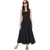 image:imageVince Womens Square Neck Seamed DressBlack