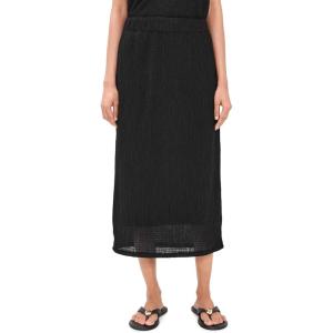 image:imageVince Womens Shadow Grid Midi SkirtBlack
