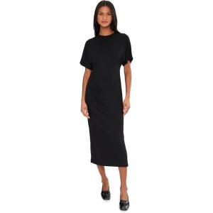 image:imageVince Womens Short Sleeve Side Rouche DressBlack