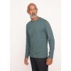image:imageVince Mens Slub Stripe LS CrewSeafern