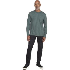 image:imageVince Mens Slub Stripe LS CrewSeafern