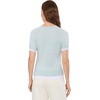 image:imageVince Double Layer Raglan Short Sleeve CrewAqua StoneOptic White