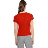 image:imageVince High VNeck Short SleevePoppy