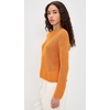 image:imageVince Womens Coated Cotton PulloverTangerine