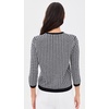 image:imageVince Womens Gingham CardiganBlack  Off White
