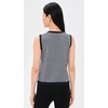image:imageVince Womens Gingham TankBlack  Off White