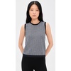 image:imageVince Womens Gingham TankBlack  Off White