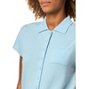 image:imageVince Womens Short Sleeve Button PoloClearwater