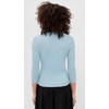 image:imageVince Womens Solid High V Neck Long Sleeve PulloverClearwater