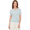 image:imageVince Double Layer Raglan Short Sleeve CrewAqua StoneOptic White