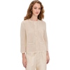 image:imageVince Womens Crochet Cardi JacketNatural