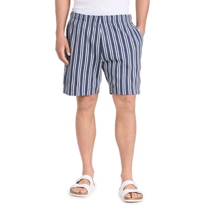 image:imageVince Mens Jacquard Stripe Shorts 75Venice BlueBlue Cloud